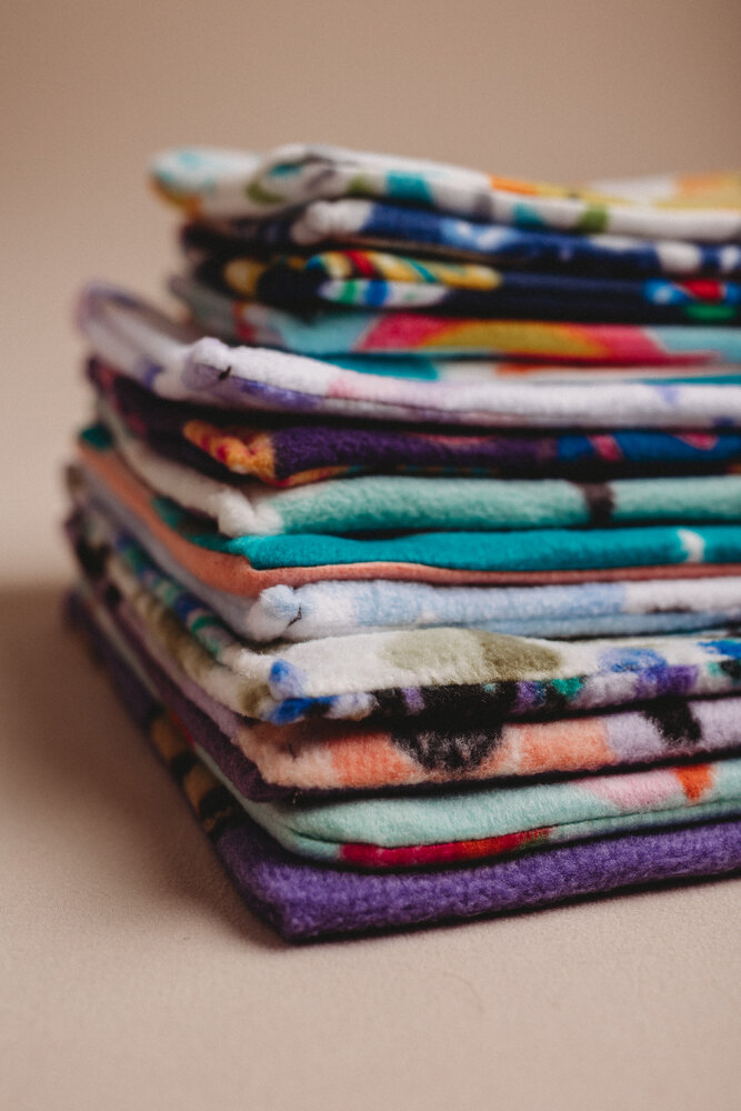 Stack of potty pads