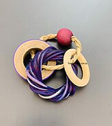 purple bunny bangle