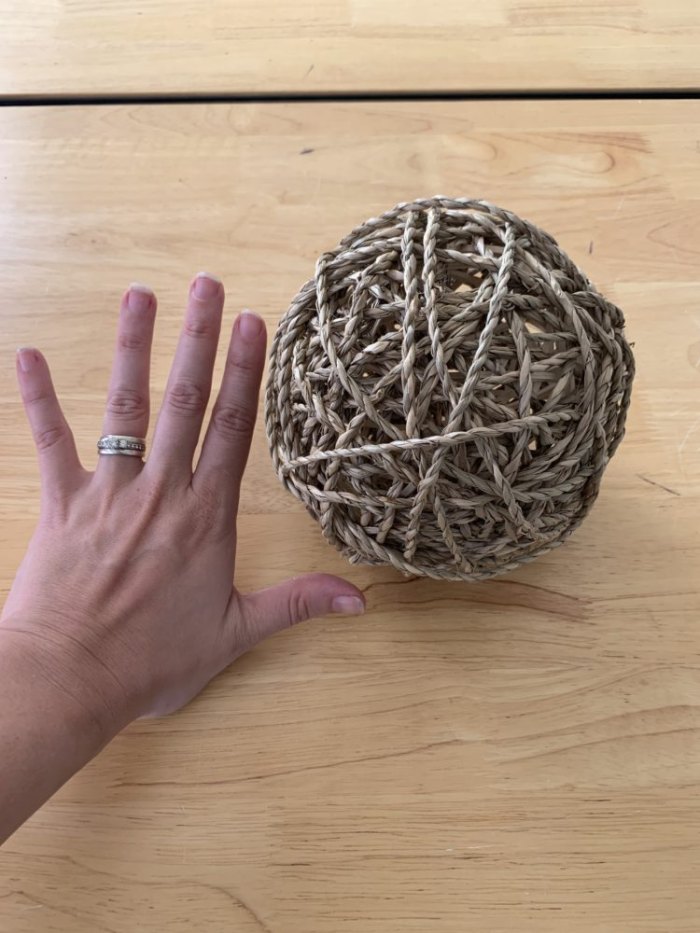 Seagrass Rope Ball Teacup Nethies