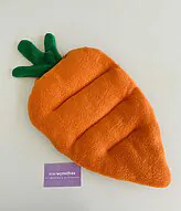 carrot pillow bed