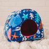 2 in 1 fleece hut