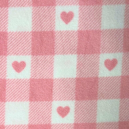 Heart gingham