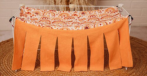 Fleece Corner Curtain for small pets