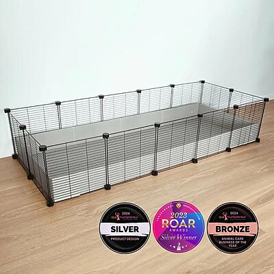 2x5 Teacup C&C Guinea Pig Cage