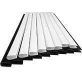 white and black nibble guard's for c&c cages