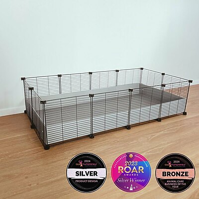 2x4 Teacup C&C Guinea Pig Cage