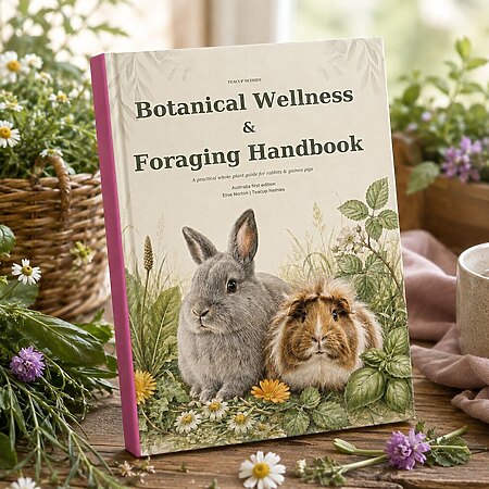 Botanical Wellness & Foraging Handbook for Rabbits & Guinea Pigs